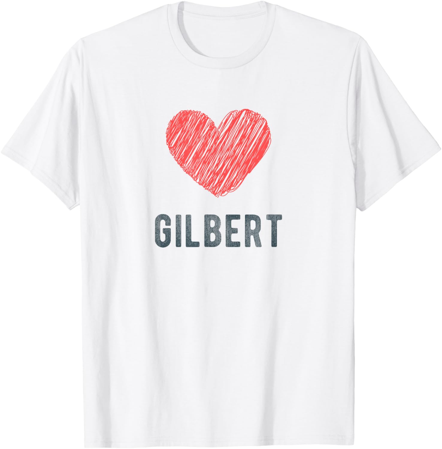 Gilbert Heart Love Favorite City or Place Apparel | Google Shopping Optimized | Aesthetic Casual Look