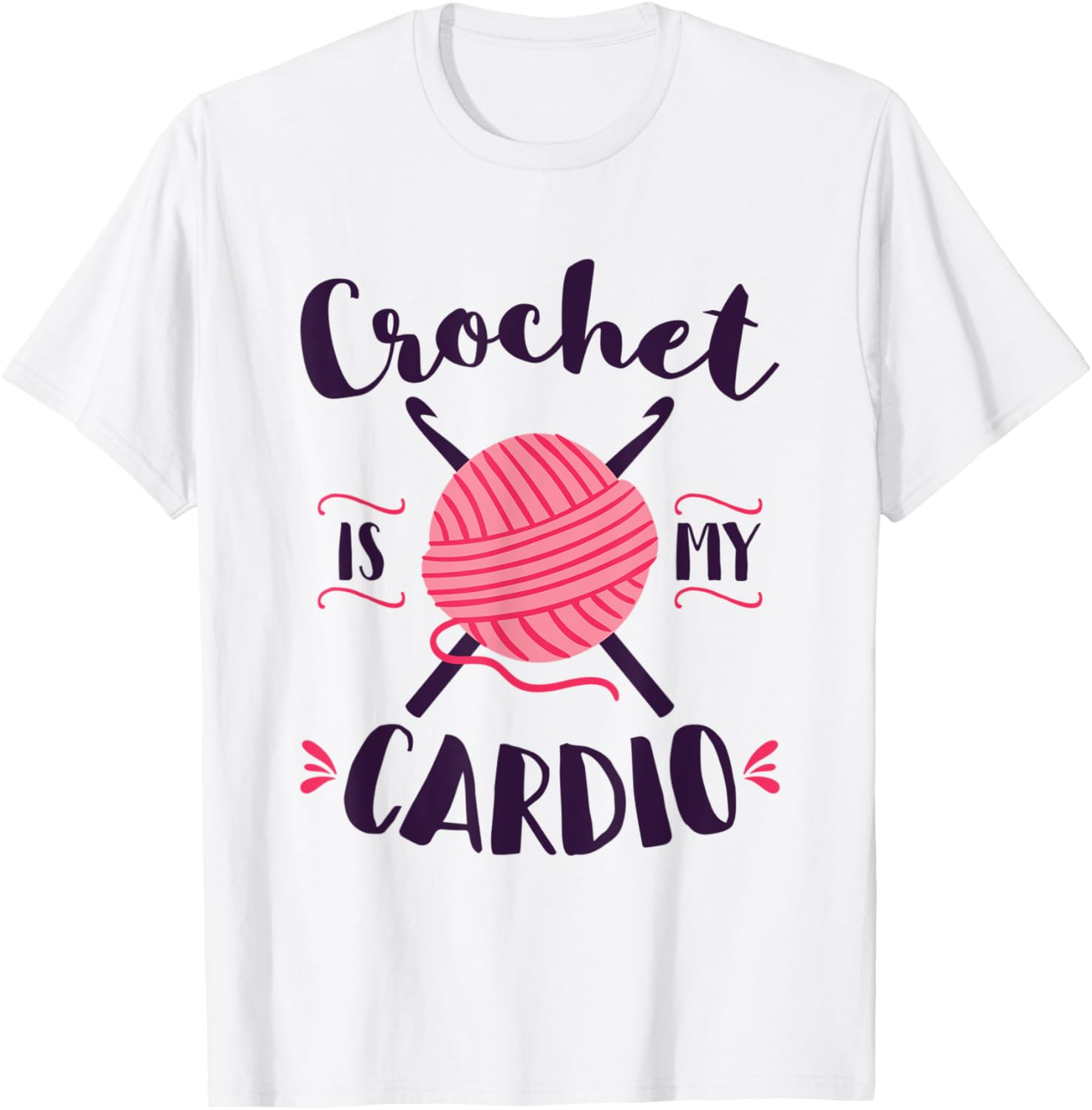 Crocheter Crochet Is My Cardio Yarn Crocheting Yarn Supply | Viral US Pick | Perfect for Crafters