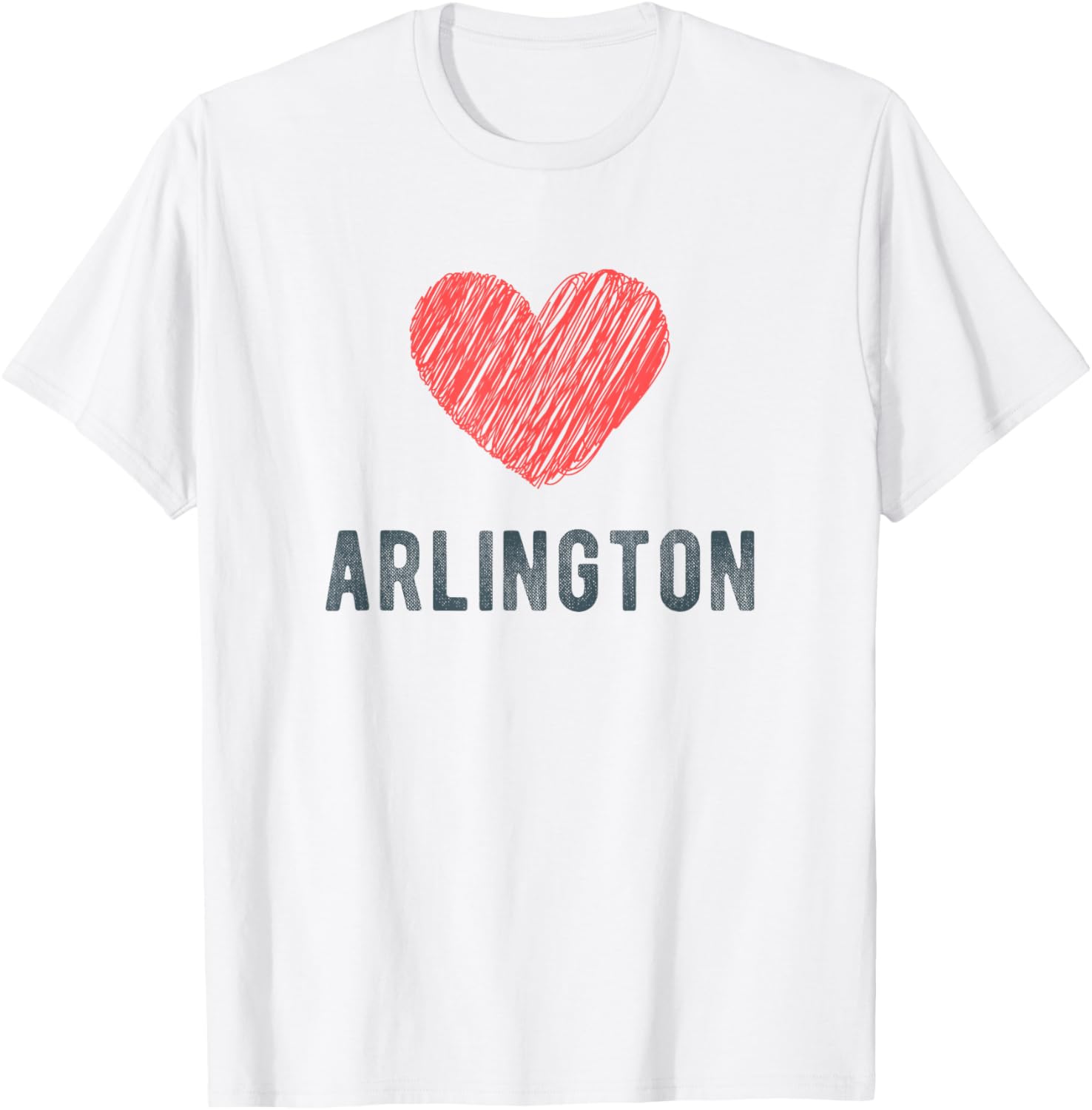Arlington Heart Love Favorite City or Place Apparel | Top Conversion Title | Perfect Gift Choice