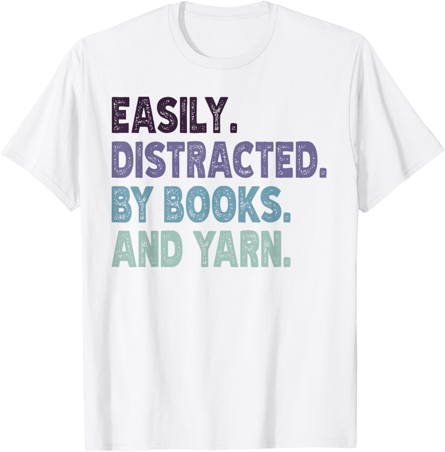Easily Distracted by Knitting Books And Yarn Quote Reader Yarn Supply | Viral US Pick | High CTR Title