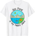 Fishing Boating Camping - My Happy Place Spy Pond Apparel | Top Conversion Title | Perfect Gift Choice