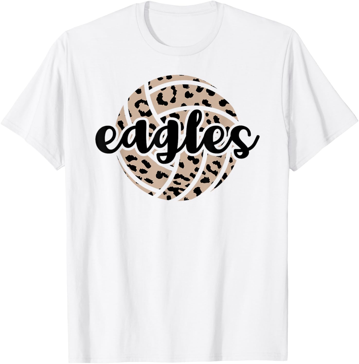 Eagles Volleyball Team Cheetah Mascot School Spirit Game Apparel Premium Print Fan Favorite