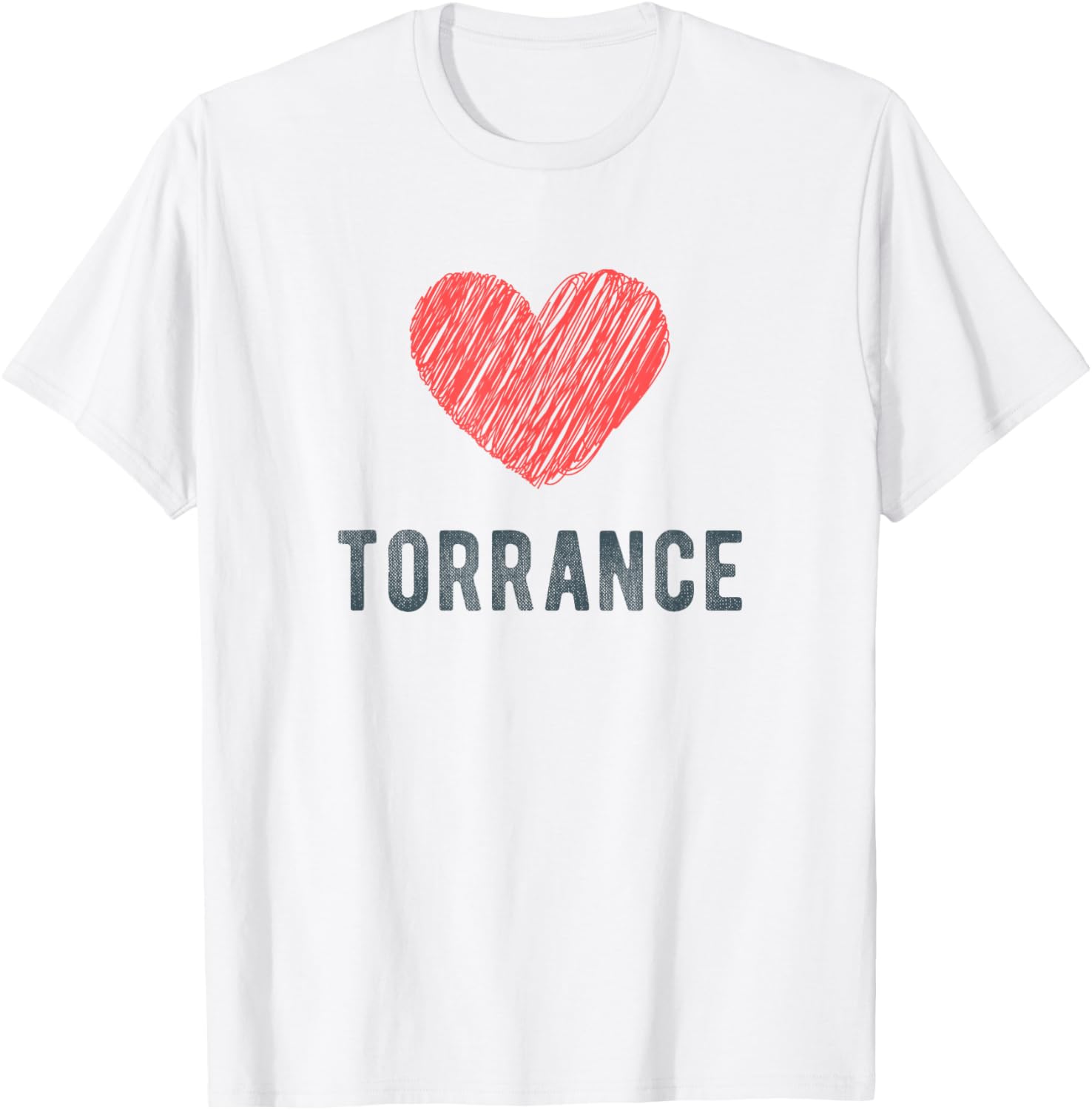 Torrance Heart Love Favorite City or Place Apparel | US Viral Pick | Daily Wear Essential