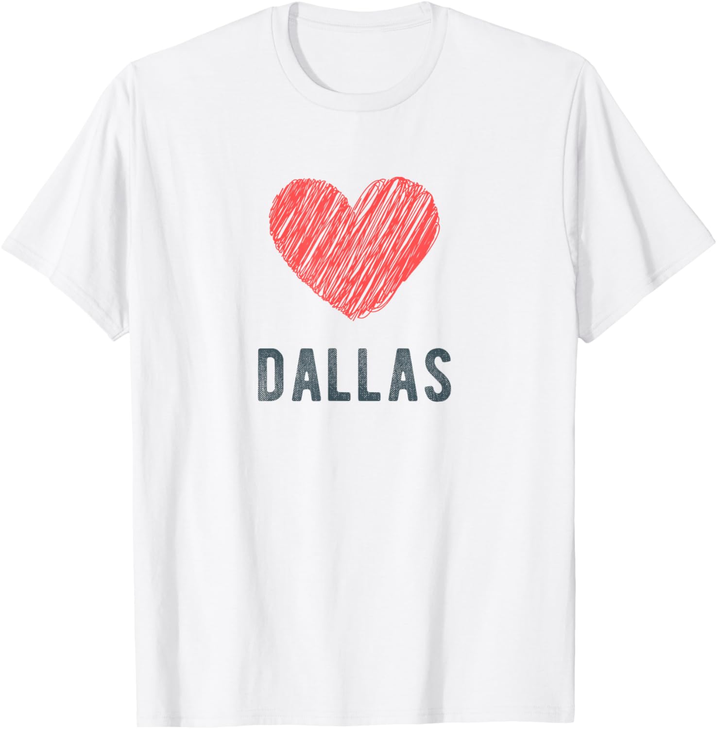 Dallas Heart Love Favorite City or Place Apparel | Trending 2025 | Aesthetic Casual Look