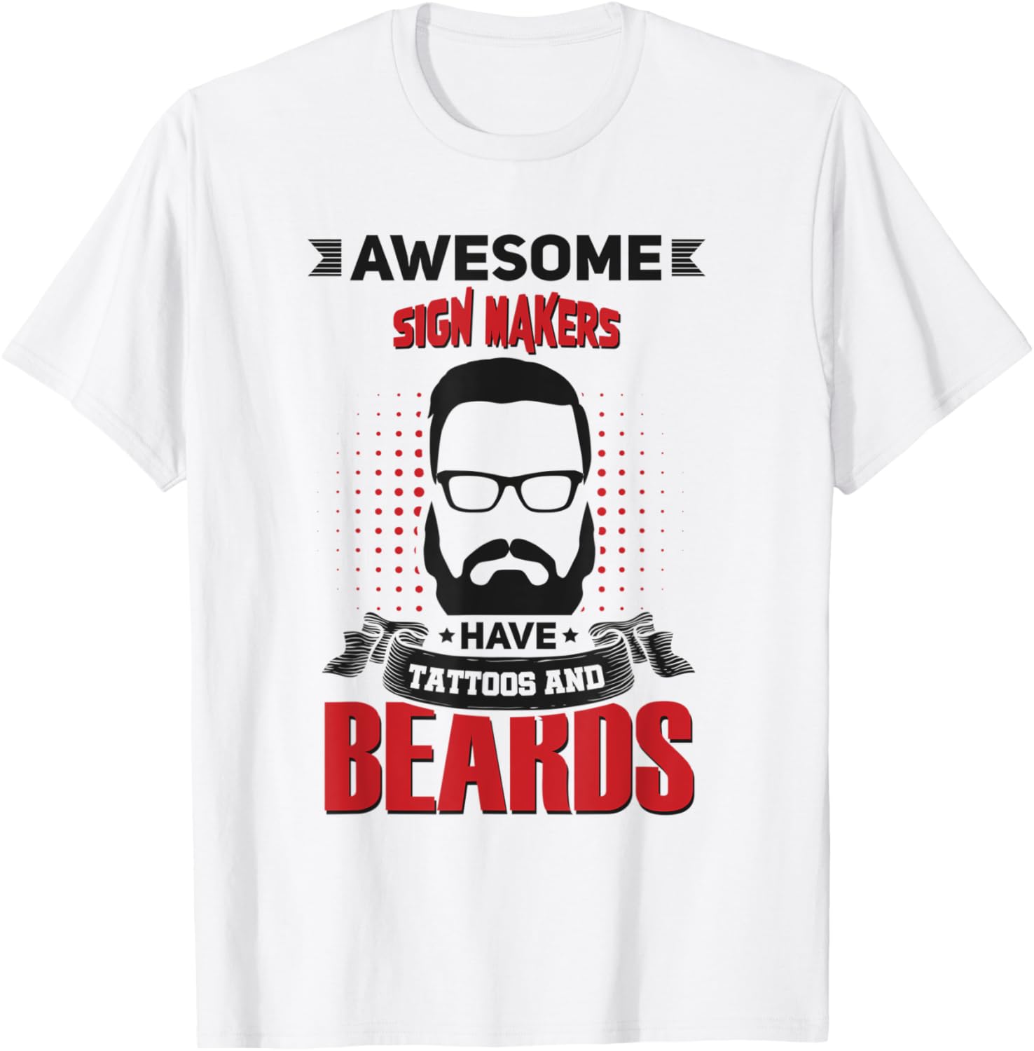 Wh Awesome Sign Makers Tattoo Beard Apparel | US Viral Style | Comfort Daily Wear