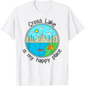 Fishing Boating Camping - My Happy Place Cross Lake Apparel | Premium Quality | Perfect Gift Choice