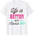 Beach Life Vitamin Sea My Happy Place Travel Vacation Apparel | High Search Volume | High CTR Boost