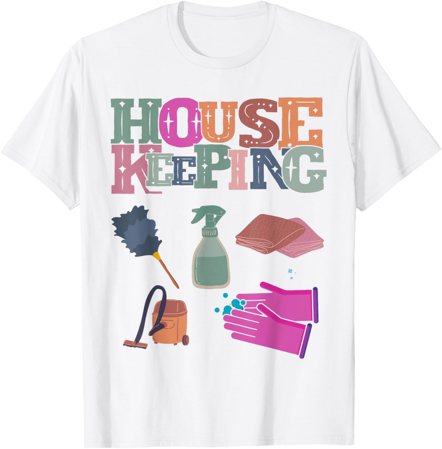 Funny Housekeeping Supervisor Housekeeper Homemaker Cleaning Apparel | US Viral Style | Perfect Gift Idea