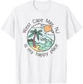 Cute Beach Motiv My Happy Place - West Cape May T-Shirt for Men Women Kids T-Shirt | US Viral Pick | Top Rated Comfort