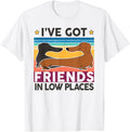 Dachshund I've Got Friends In Low Places Funny Girls Kids Apparel | Premium Quality | Customer Favorite