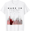 Place Of Birth Hometown Central Islip NY State Skyline Apparel | Top Conversion Title | Top Rated Comfort