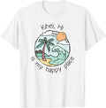 Cute Beach Motiv My Happy Place - Kihei Apparel | Trending 2025 | Daily Wear Essential