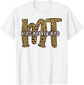 Licensed Massage Therapist Therapy Leopard Cheetah Apparel Streetwear Style Gift Ready