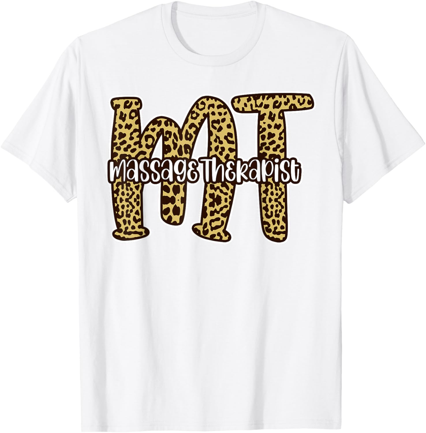 Licensed Massage Therapist Therapy Leopard Cheetah Apparel Streetwear Style Gift Ready