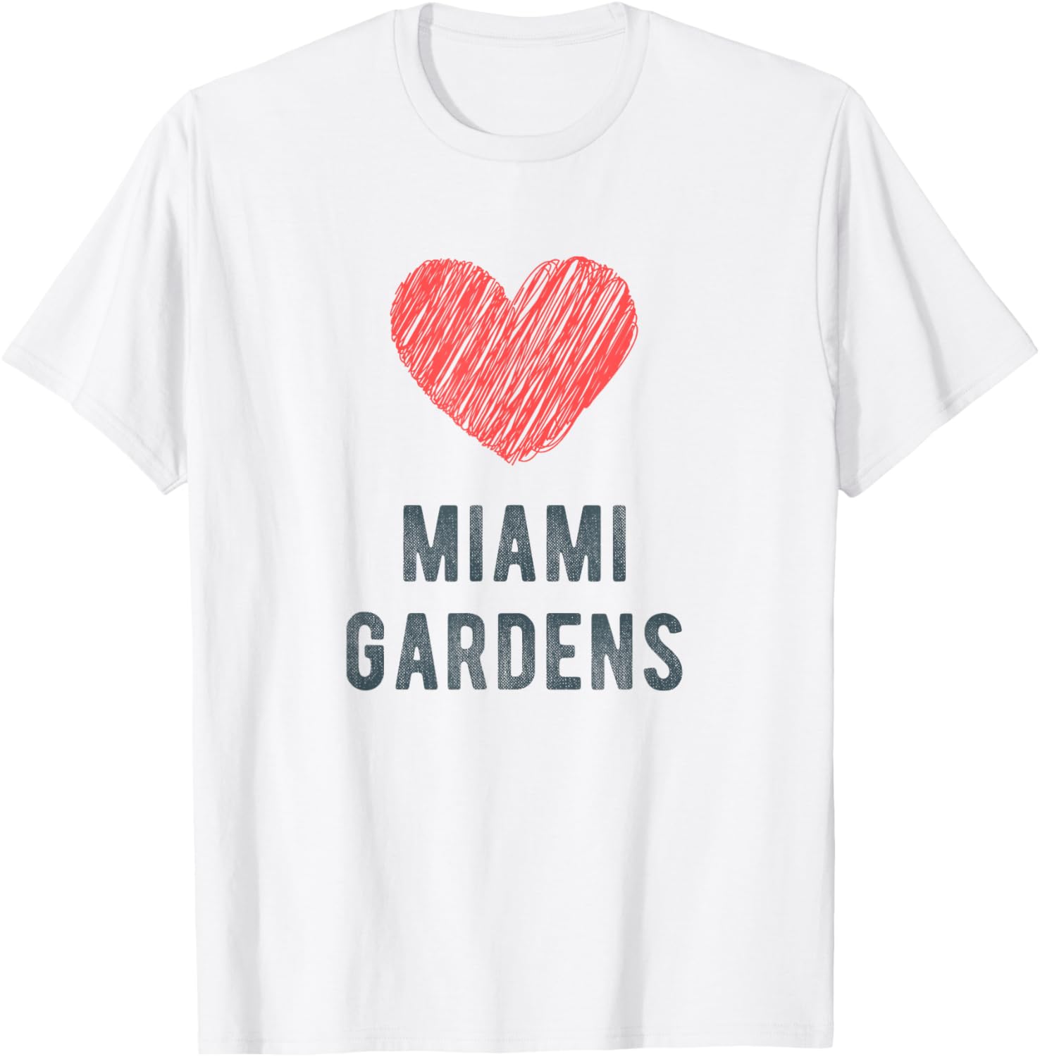 Miami Gardens Heart Love Favorite City or Place Apparel | Bestseller Style | High CTR Boost