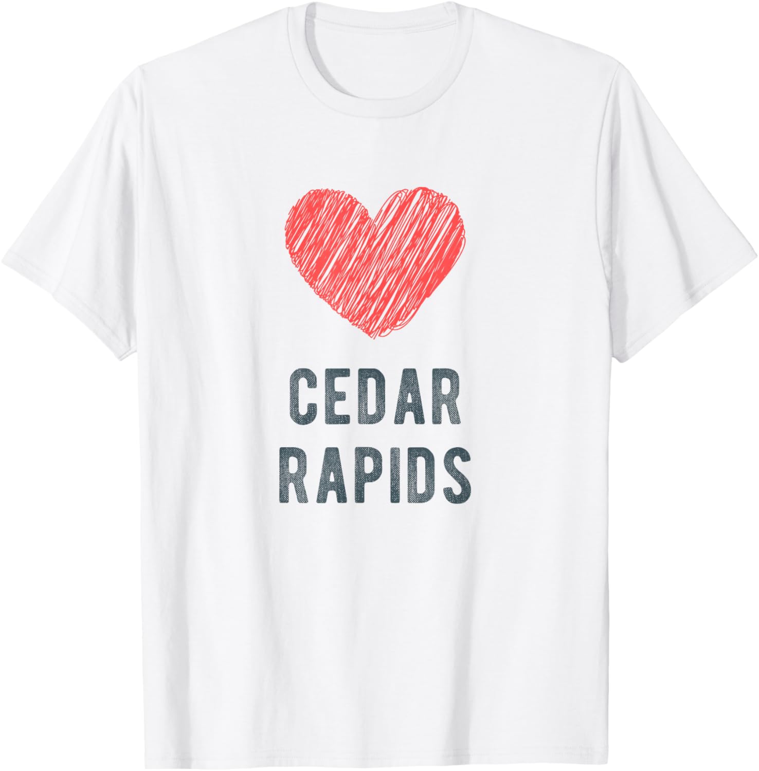 Cedar Rapids Heart Love Favorite City or Place Apparel | High Search Volume | Daily Wear Essential