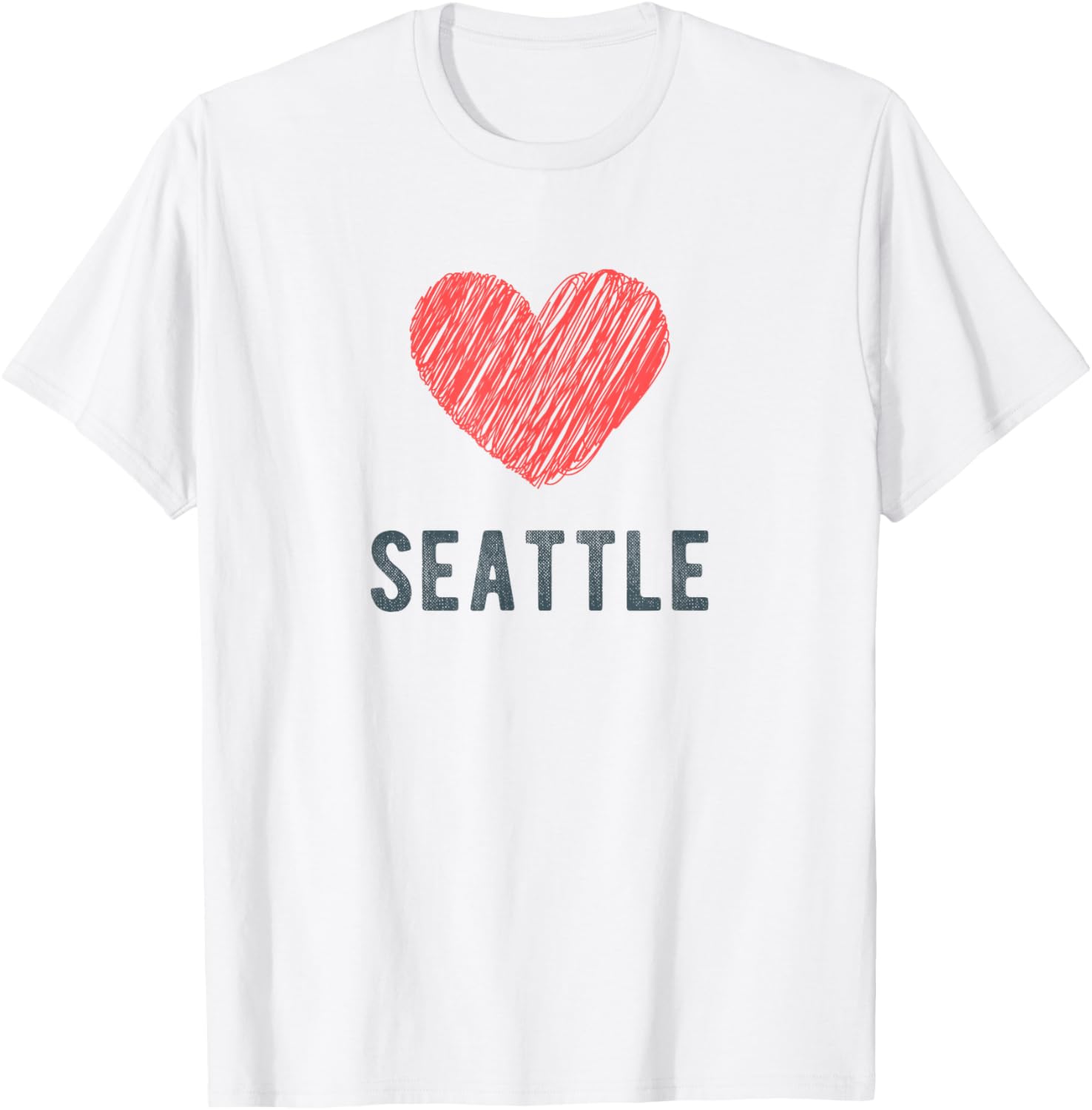 Seattle Heart Love Favorite City or Place Apparel | High Search Volume | Top Rated Comfort