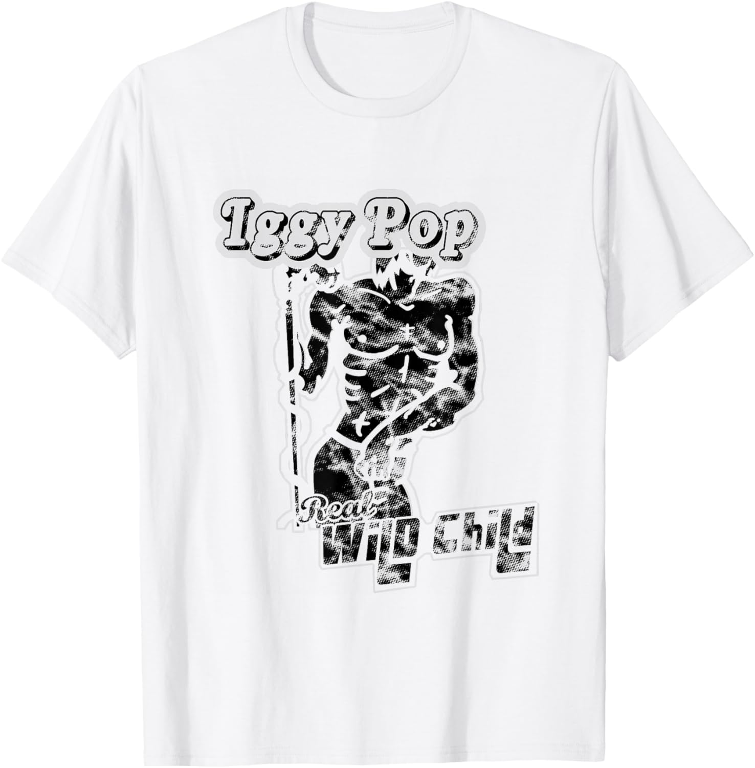 Iggy Pop Real Wild Child Officially Licensed Apparel | Viral US Pick | Perfect for Crafters