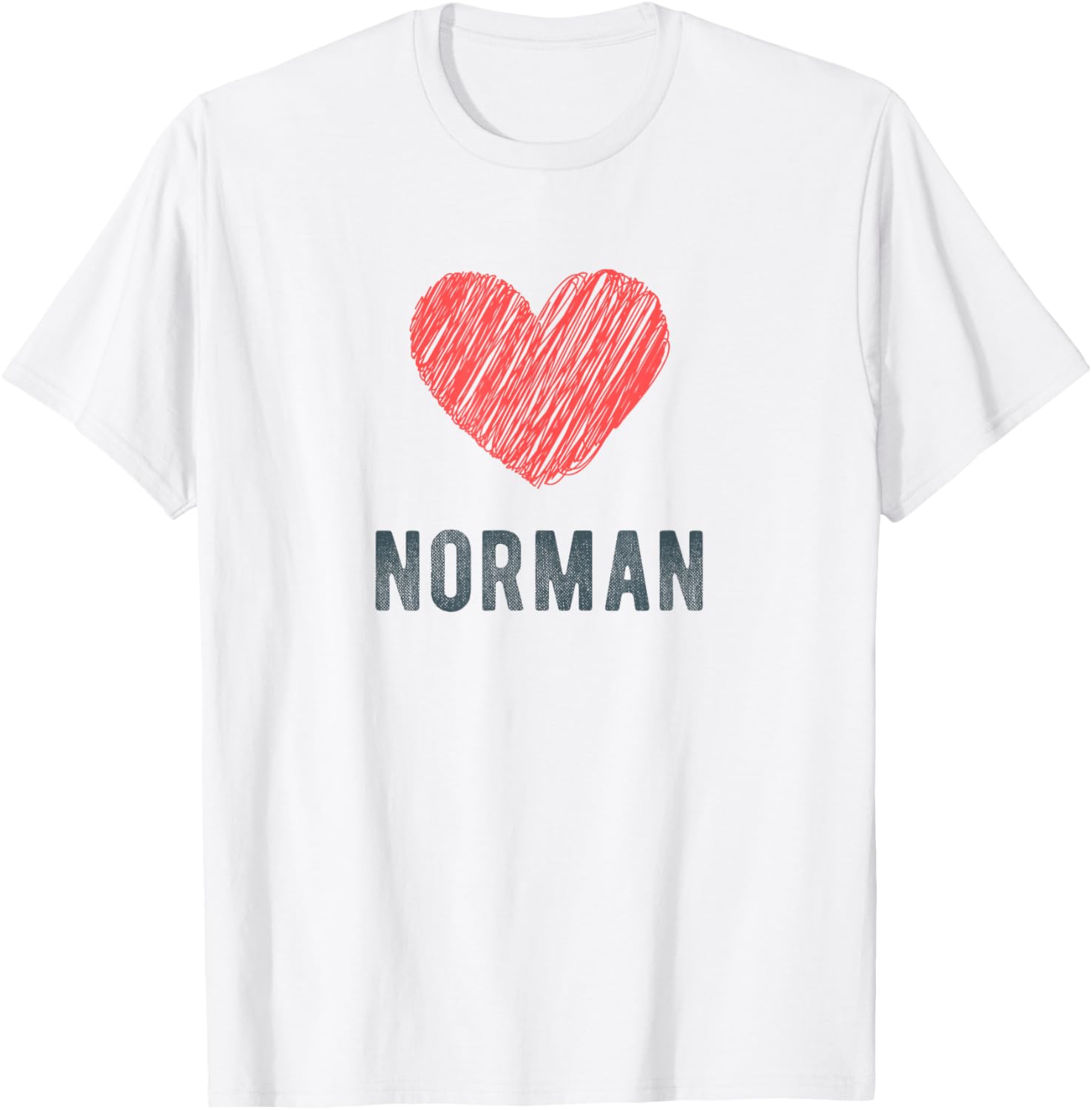 Norman Heart Love Favorite City or Place Apparel | Trending 2025 | Customer Favorite