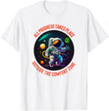 All Progress Takes Place Outside Comfort Zone Astronaut 6 Apparel | Trending 2025 | Aesthetic Casual Look