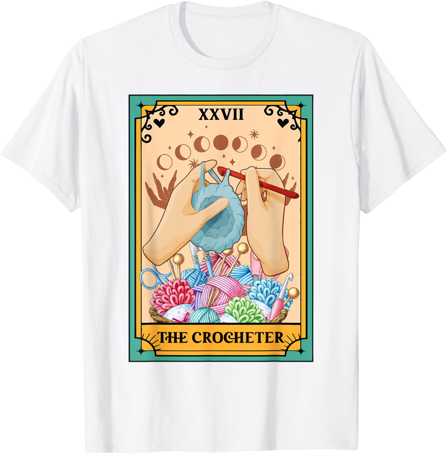 The Crocheter Tarot Card Hooker Crocheting Lover Yarn Lover Yarn Supply | High Search Volume | Perfect for Crafters