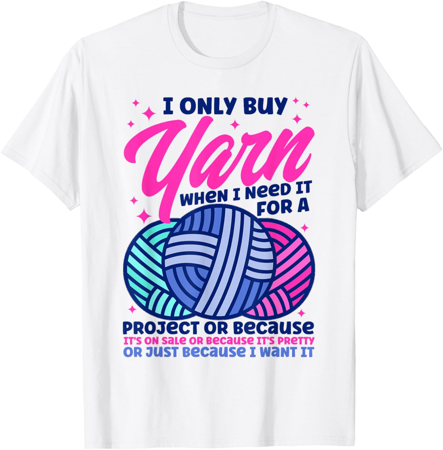 Knitting Knitter I Only Buy Yarn Yarn Supply | Viral US Pick | Customer Favorite