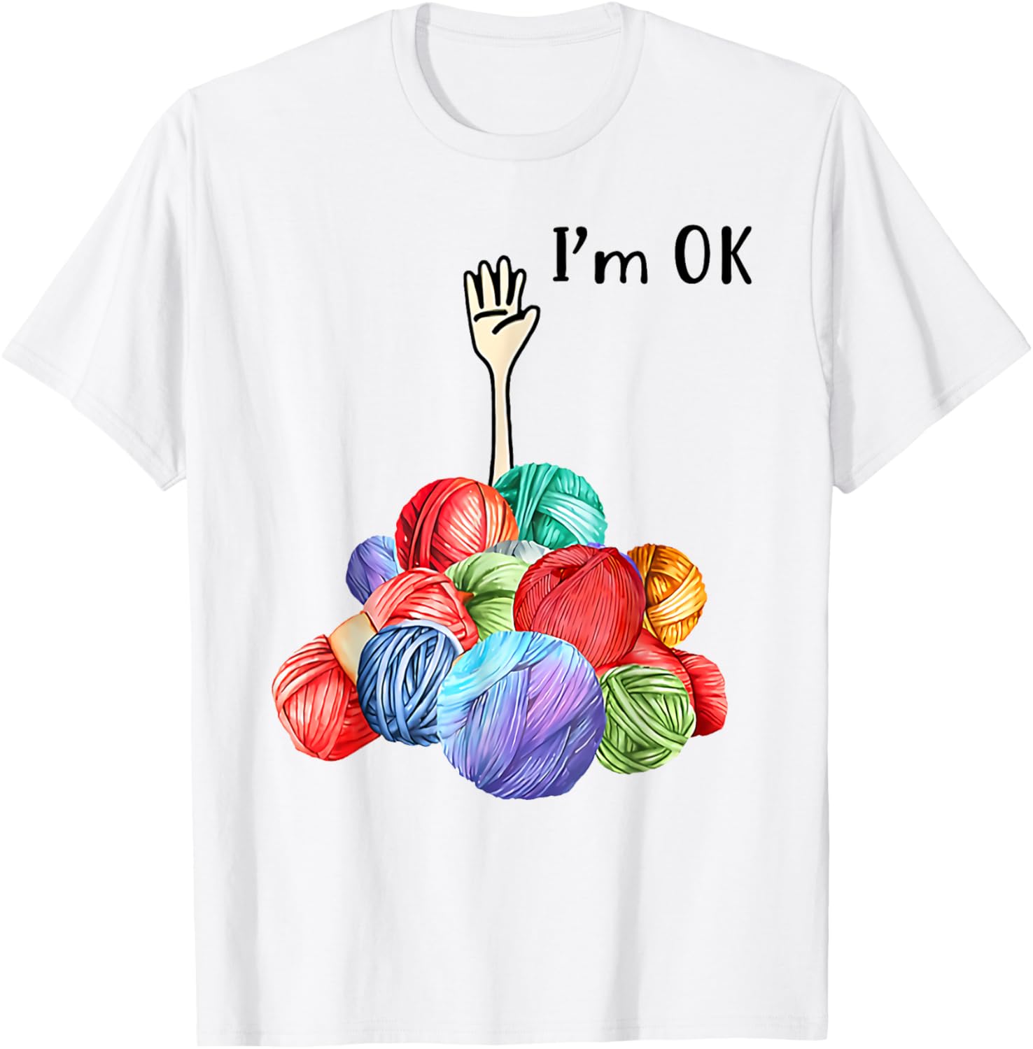 I'm ok yarn knitting crochet Yarn Supply | Trending 2025 | High CTR Title