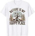 Nature Is My Happy Place Forest Wildlife Apparel | High Search Volume | Top Rated Comfort