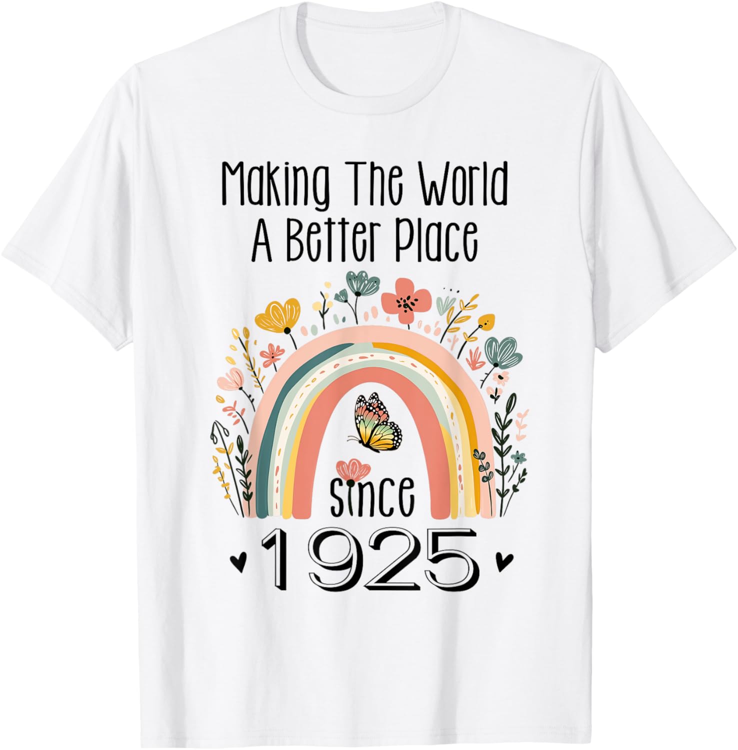 100th Birthday Making The World A Better Place Since 1925 Apparel | Premium Quality | High CTR Boost