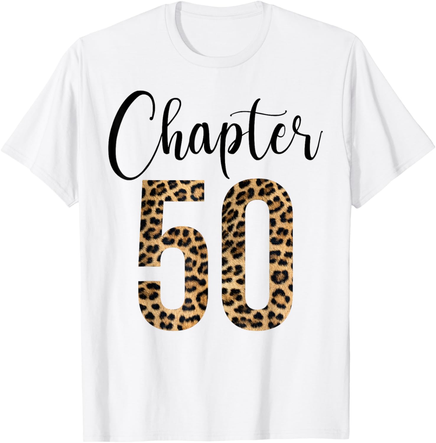 50 Year Birthday Party Leopard Print 50th Birthday Crew Apparel Comfort Fit Best Seller Look