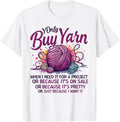 Crochet saying yarn crocheting women Yarn Supply | Premium Quality | High CTR Title