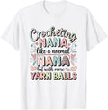 Crocheting Nana Yarn Balls Fun for Grandma Yarn Supply | Premium Quality | Best Seller Choice