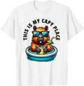 Funny Capybara Meme Cartoon My Capy Place Summer Pool Swim T-Shirt for Men Women Kids T-Shirt | Trending 2025 | Aesthetic Casual Look