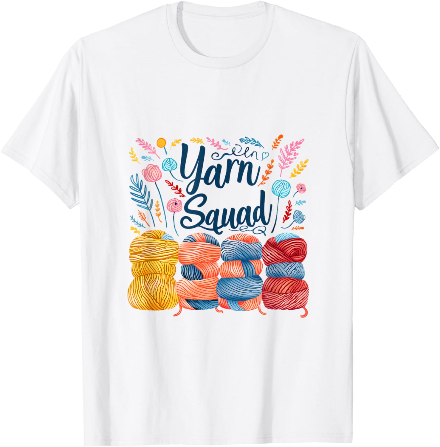 Yarn Squad Knitting Crochet Lovers - Ball of Yarn Design Yarn Supply | Viral US Pick | Customer Favorite