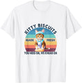 Kitty Biscuits University Baking Cat Making Biscuits Vintage Men Women Apparel | Trending 2025 | Aesthetic Fit