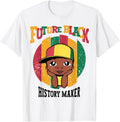 Future Black History Maker Little Black Boy Juneteenth T-Shirt | Best Seller Pick | Perfect Gift Idea