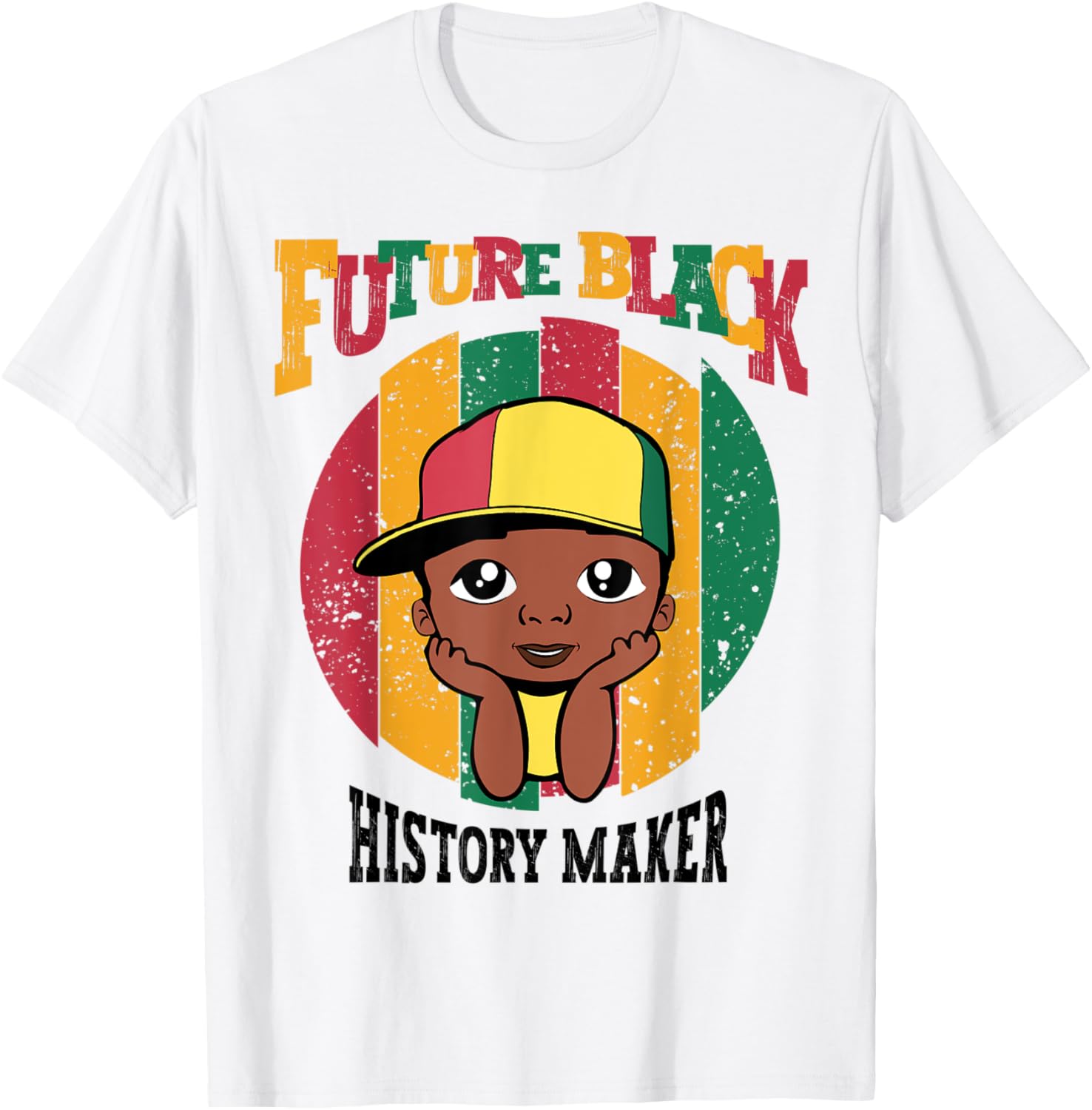 Future Black History Maker Little Black Boy Juneteenth T-Shirt | Best Seller Pick | Perfect Gift Idea