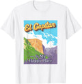 El Capitan Is My Happy Place Rock Climber Yosemite Apparel | Premium Quality | Perfect Gift Choice