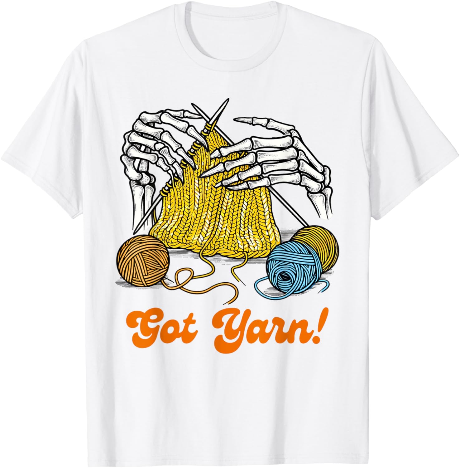 Knitting Lover Knitter Knit Happens Skeleton Got Yarn Yarn Supply | Trending 2025 | High CTR Title