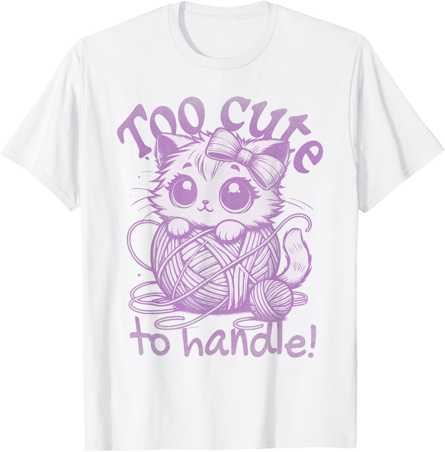 Vintage Meme Cat Retro Inspired Cat Playing With Yarns Yarn Supply | Viral US Pick | Customer Favorite