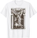 Saint Michael the Archangel Defeating Satan Christian Apparel | Premium Quality