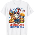 American Gnome Place Like the USA Hotdog, Fries, Hamburger Apparel | Top Conversion Title | Customer Favorite