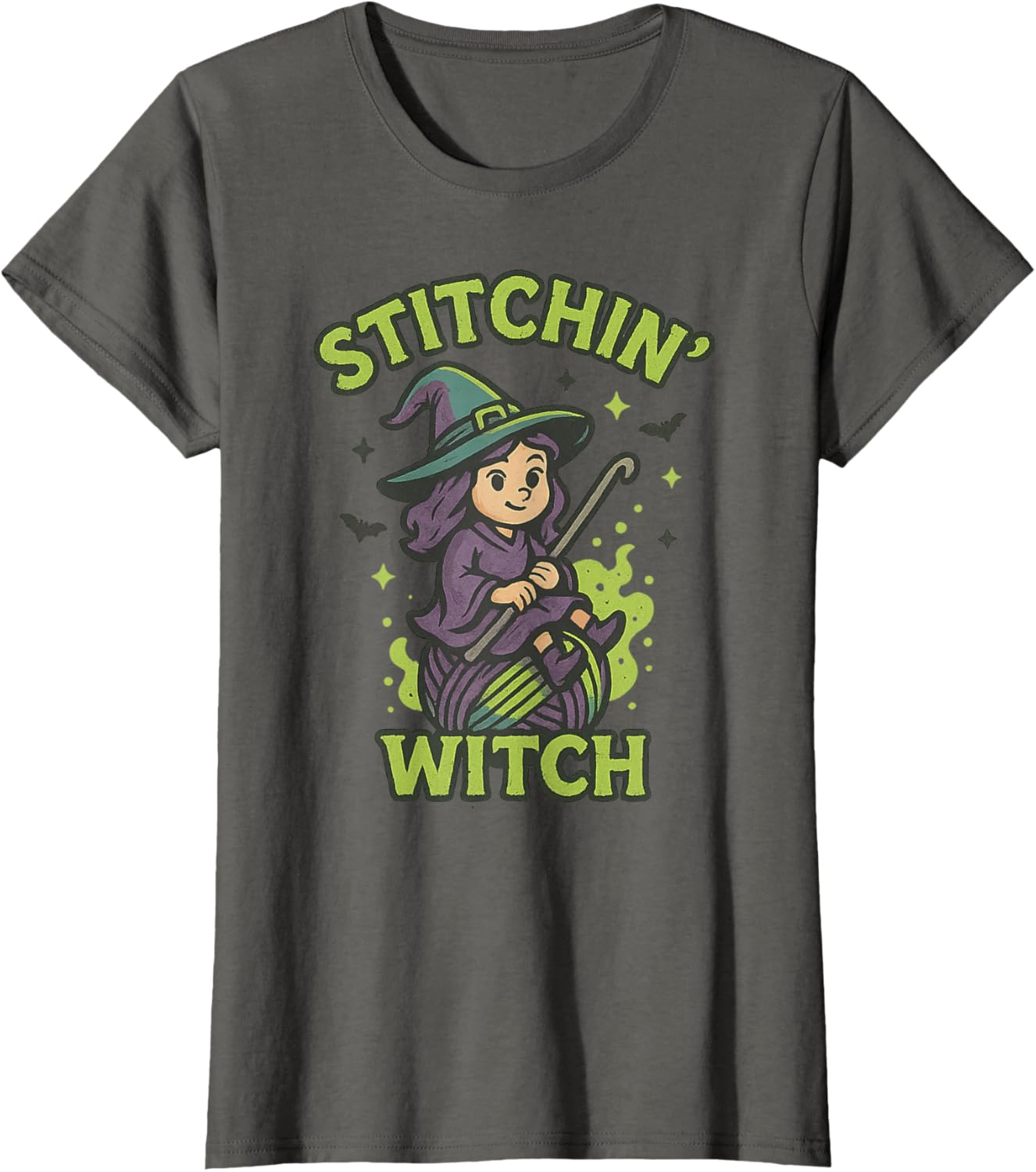 Stitchin u2019 Witch Halloween Crochet Funny Knitting Yarn Yarn Supply | Top Rated | Customer Favorite