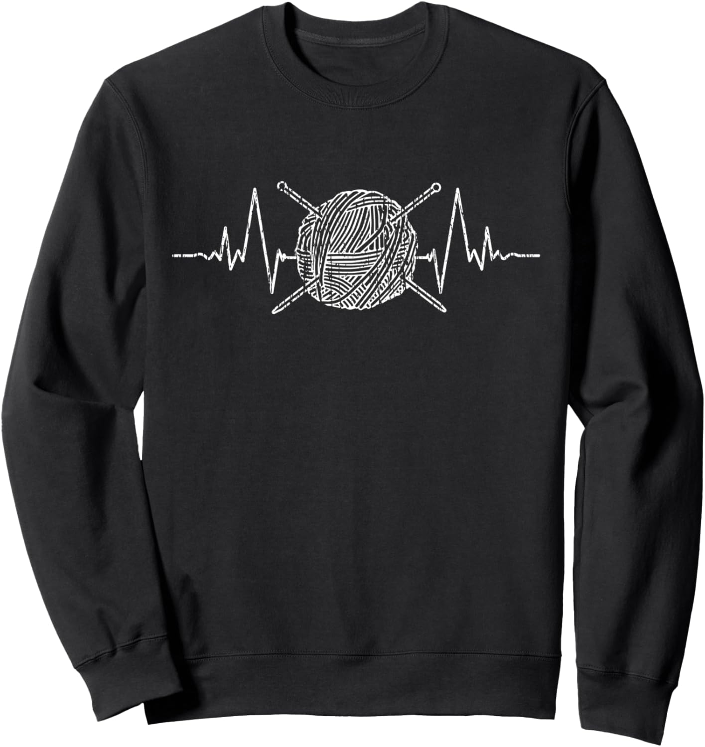 Yarn T-Shirt Crochet Tshirt Applique Tee Heartbeat Gift Sweatshirt T-Shirt | Top Rated | High CTR Title