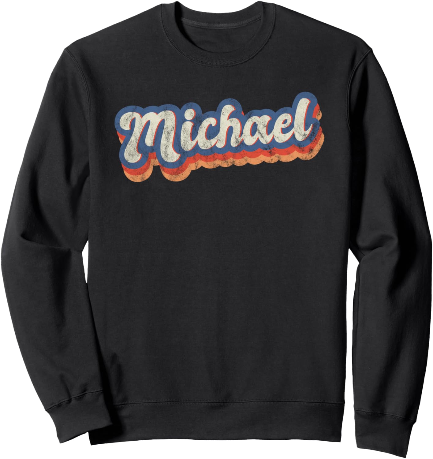 Michael Personalized Name Shirt Custom Lettering 70's Sweatshirt T-Shirt | Premium Quality