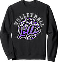 Leopard Cheetah Volleyball Purple Lolli Shirt Womens Trendy Sweatshirt T Shirt Trending US US Top Pick