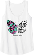 Womens Purple Turquoise Butterfly Cheetah Print Christian Religious Tank Top Tank Top Trending US Everyday Wear