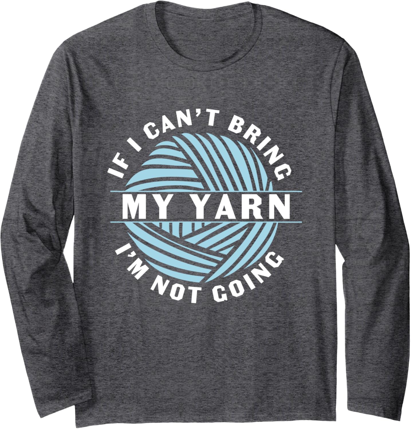 Yarn Addict Crafting T-shirt Crocheting Ladies Knitting Long Sleeve T-Shirt | Premium Quality | High CTR Title