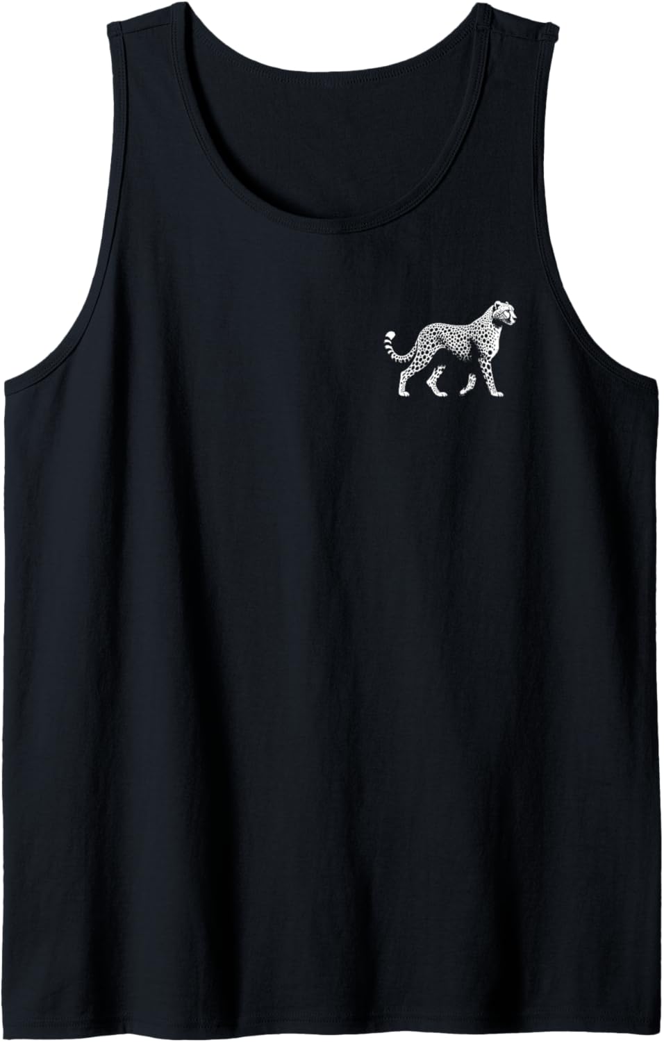 Cheetah Dad Mom Lover Monochromatic Cheetah Tank Top Tank Top Trending US US Top Pick