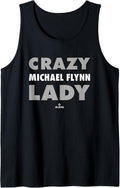 Crazy Lady for Michael Flynn Prospect Baseball Fan Gear Tank Top Tank Top | Perfect Gift Idea